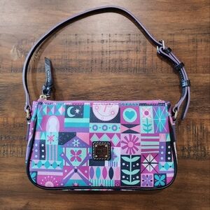 NWOT - Disney Dooney & Bourke Crossbody Pouchette - It's a Small World